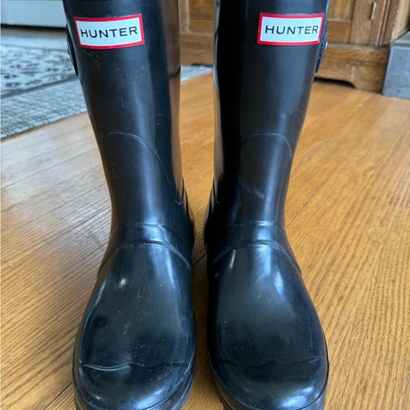Hunter boots, glossy, mid calf - Picture 7 of 8